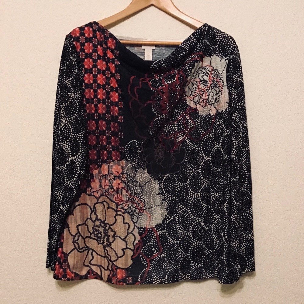 🧹👗 5 for $20 Chico’s Ladies long Sleeve Top